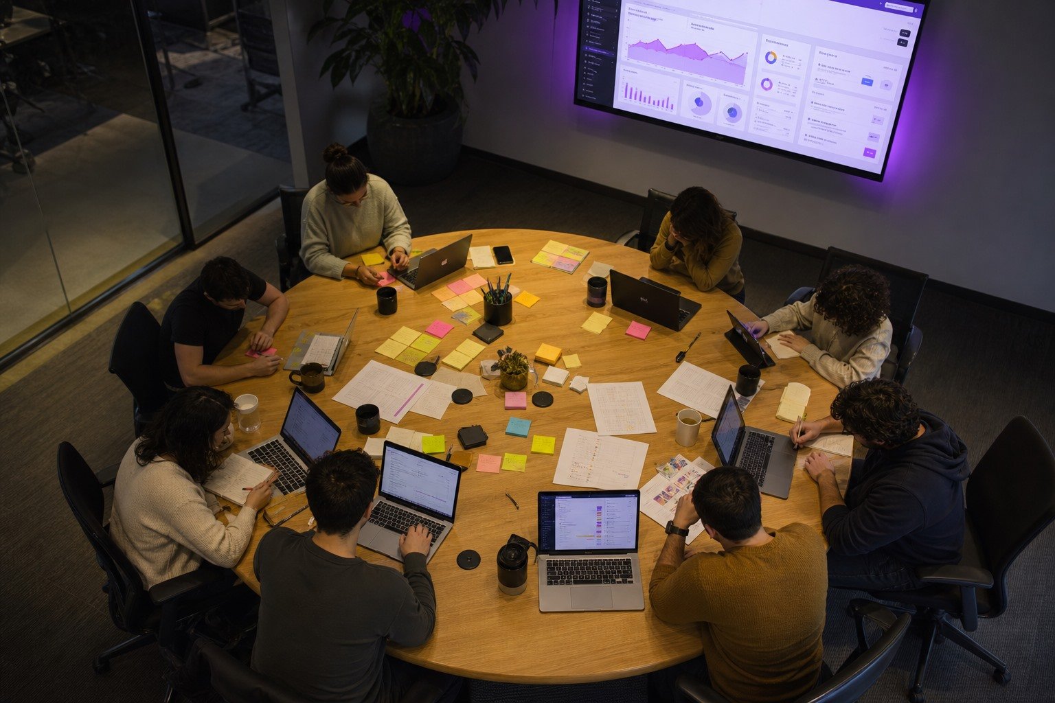 Weekly all-hands meeting